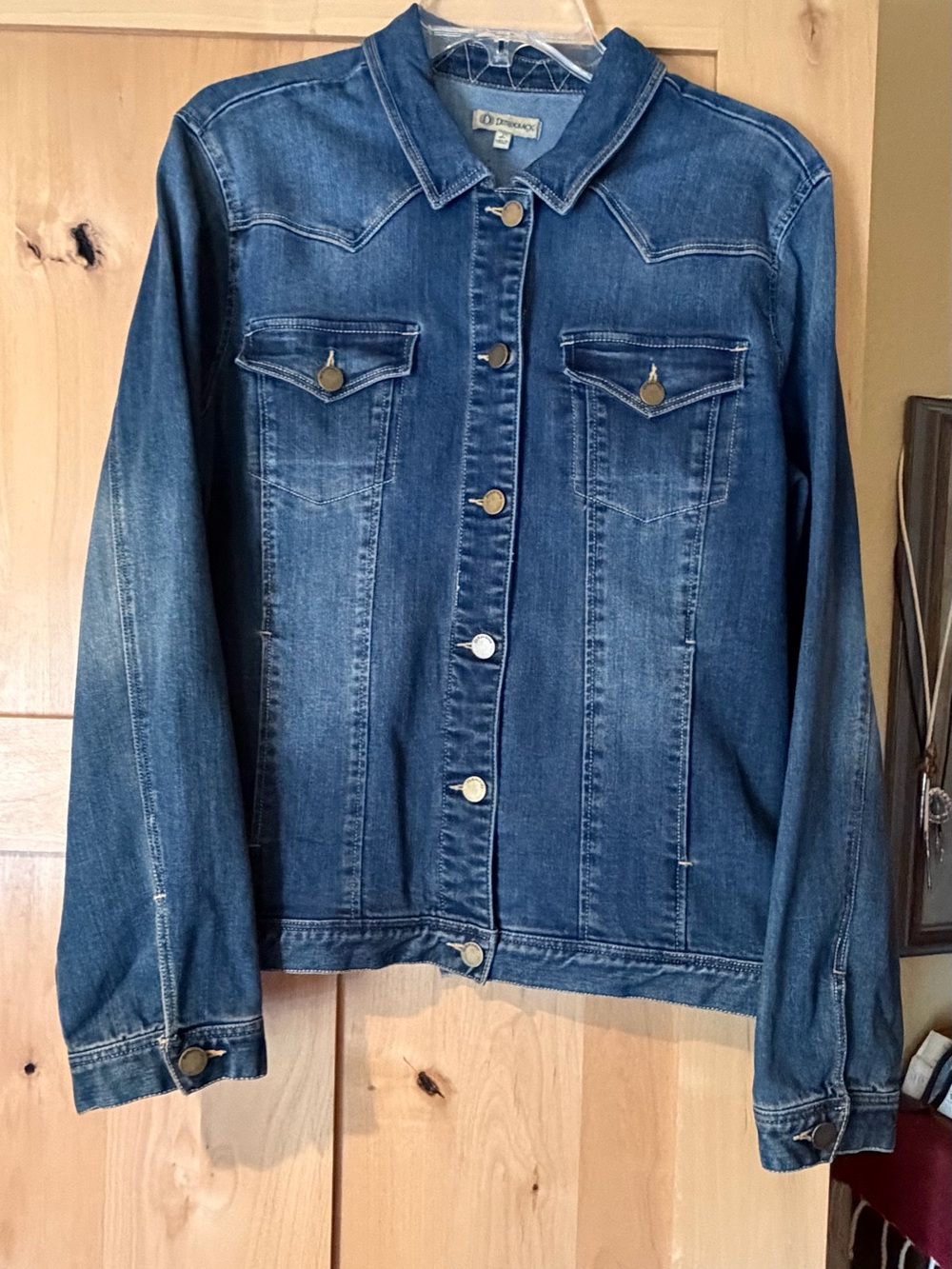 Democracy denim jacket L blue